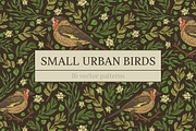 Small Urban Birds patterns, a Pattern Graphic by Piñata (Thumbnail 9 of 13)