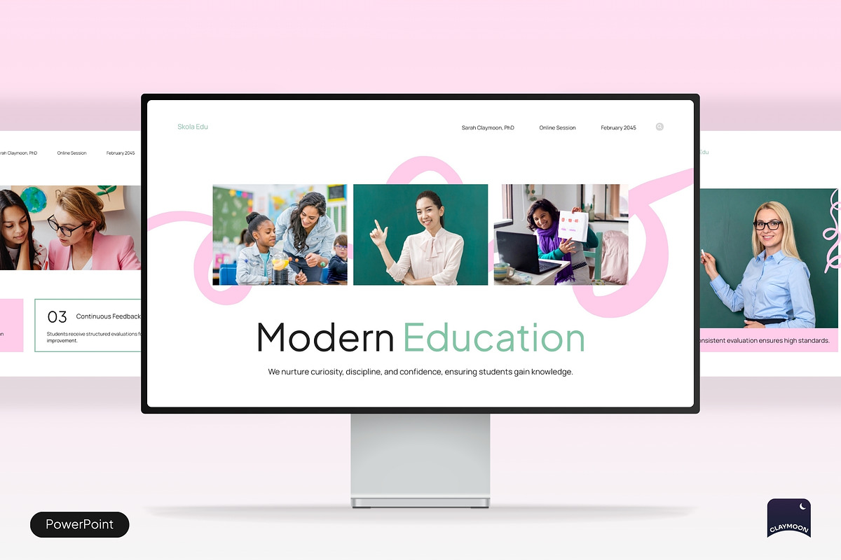 Modern Education, a Presentation Template by Claymoon Lab (Photo 2 of 8)