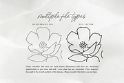 Hand Drawn Botanical Logo & Branding, a Texture Illustration by FEM Creative Studio (Thumbnail 7 of 7)