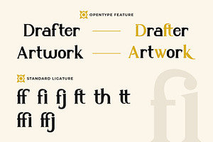 MN Rasthered - Display Serif Font