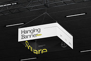 Square Hanging Banner Mockup, a Product Mockup by fakhroo (Thumbnail 2 of 3)