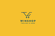 Shopping cart letter W logo, a Branding & Logo Template by Izalsye (Thumbnail 4 of 4)