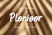 Plenieer Handwritten Font., a Handwritten Font by VectorCraft (Thumbnail 1 of 5)