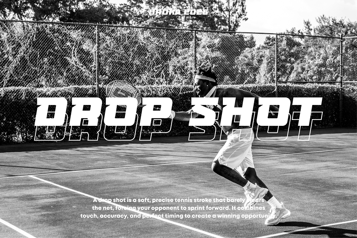 Broka - Sport Font, a Sans Serif Font by Vroz Studio (Photo 6 of 7)