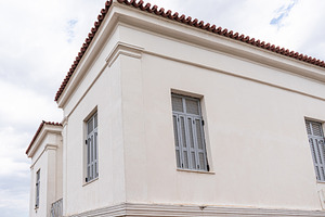 Beautiful architecture of Athens historical downtown, an Architecture Photo by Anna Bogush