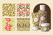 Hand-Drawn Earthy Wildflowers Kit, a Pattern Graphic by Lettering_Logo (Thumbnail 9 of 17)