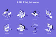 Isometric Icons v.3 (240 Icons), an Object Illustration by Andrew Kras Design (Thumbnail 14 of 21)