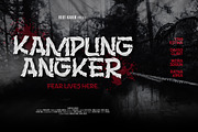 Kellas Berat - Scary Display Font, a Handwritten Font by twinstd (Thumbnail 2 of 10)