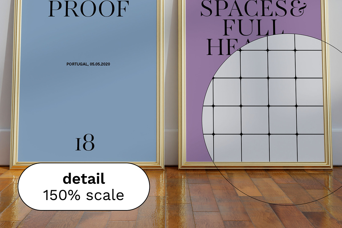 19 in 1 Frame Mockups Bundle, a Household Mockup by Bonumo (Photo 7 of 8)