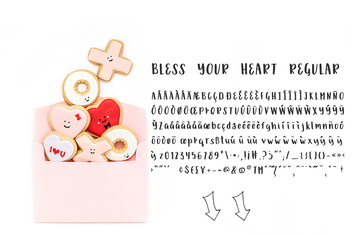 Bless Your Heart Font Trio, a Sans Serif Font by Beck McCormick (Photo 2 of 4)