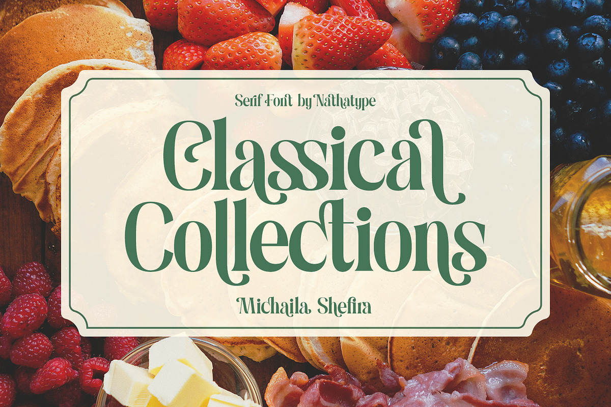 Michaila Shefira, a Serif Font by Nathatype (Photo 2 of 11)