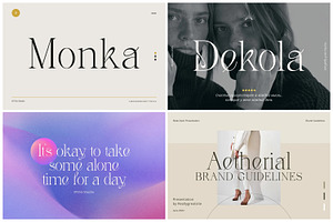 Authentic Modern Font Bundle