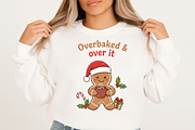 Overbaked & over It PNG,Gingerbread, an Illustration by Designking (Thumbnail 2 of 5)