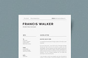 Resume/CV, a Resume Template by UX-group (Thumbnail 4 of 7)