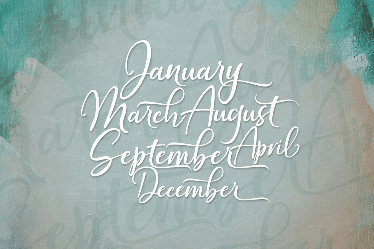 Just Beauty//Calligraphy Fon preview 7