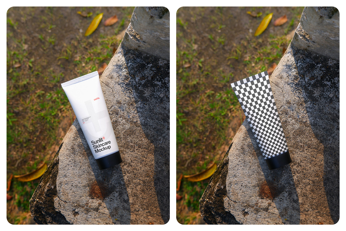 Sunlit Skincare Mockup Bundle PSD, a Packaging Mockup by Usethis Mockup (Photo 5 of 8)