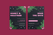 Classical Wedding Invitation, an Invitation Template by iDoodle Studio (Thumbnail 1 of 4)