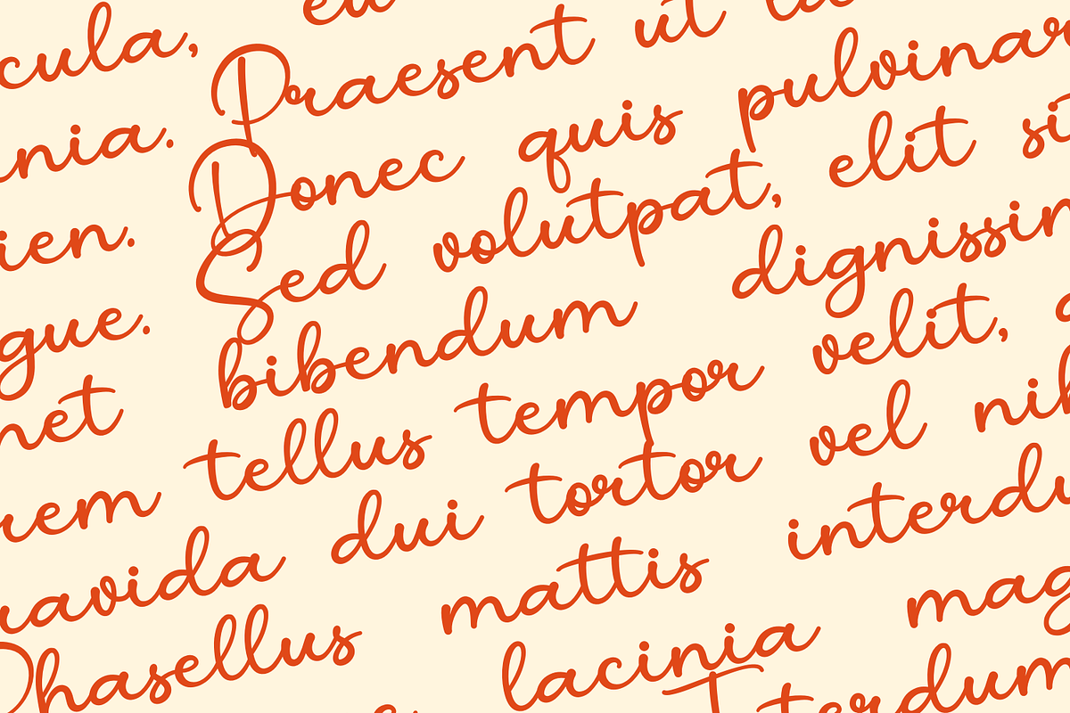 Millatira Elegant Script Font, a Script Font by Basnistudio (Photo 4 of 8)