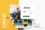 Zinco – Business PowerPoint Template, a Presentation Template by Dens Creative Studio (Thumbnail 1 of 6)