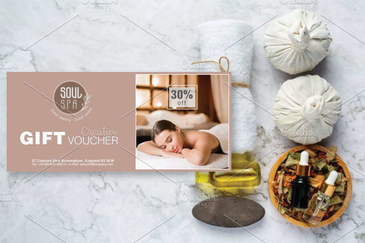 Soul Spa Branding Package, a Templates & Theme by Offload VN (Photo 4 of 4)