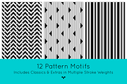 Classic Stripes, a Pattern Graphic by HMJS Designs (Thumbnail 3 of 4)