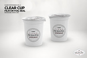 Clear Film Seal Cups PackagingMockup, a Cups & Container Mockup by INCDesign (Thumbnail 6 of 7)