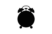 Alarm Clock Silhouette Vector Bundle, an Illustration by Creativeshirt (Thumbnail 27 of 51)