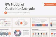 6W Customer Analysis PowerPoint, a Presentation Template by HiSlide.io (Thumbnail 1 of 4)