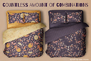 Orange garden. Set of fruit patterns, a Pattern Graphic by julianaapina (Thumbnail 6 of 7)