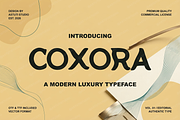 Coxora - Elegant Serif Typeface, a Serif Font by Astuti Studio (Thumbnail 2 of 24)