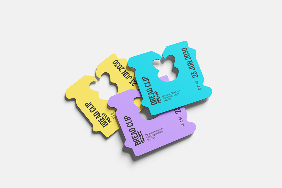 Bread Clip Mockup, a Product Mockup by MrLetters (Photo 2 of 5)