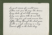 Paper Soul Quiet Vintage Font, a Script Font by AnMark (Thumbnail 7 of 11)