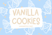 Vanilla Cookies | Handwritten Font, a Sans Serif Font by Jodi Van der Kruik (Thumbnail 1 of 6)