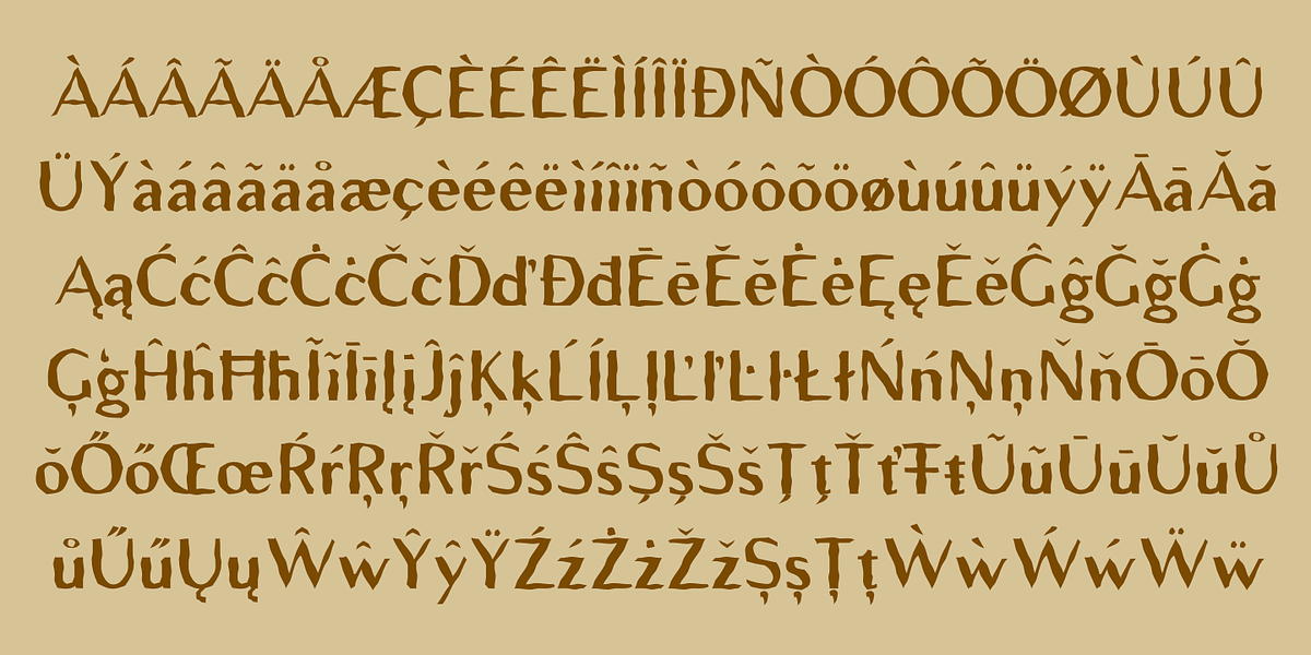 TRGrunge, a Sans Serif Font by Ingrimayne Type (Photo 7 of 7)