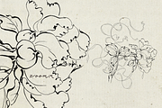Bracquemond Flower Overlays, a Texture Graphic by Lilithcollageart (Thumbnail 8 of 10)