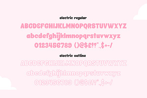 Electric Font Duo