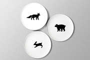 FOREST STORY Graphic Set, an Animal Illustration by Katerina Osa (Thumbnail 6 of 8)