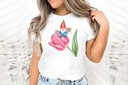 Mother's Day Gnome Sublimation Png, an Illustration by RobertsArt (Thumbnail 4 of 7)