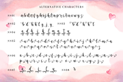 Peaceful Heart - Lovely Font Duo, a Script Font by hastatypestd (Thumbnail 9 of 10)