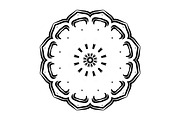 Black and White Mandala Patterns Set, a Decorative Illustration by NJ Himel (Thumbnail 50 of 101)