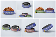 Pet Bowl Mockup Set, a Cups & Container Mockup by mockupatelier (Thumbnail 2 of 10)