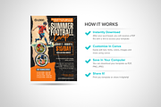 Canva Summer Football Camp Flyer, a Flyer Template by antyalias store (Thumbnail 3 of 5)