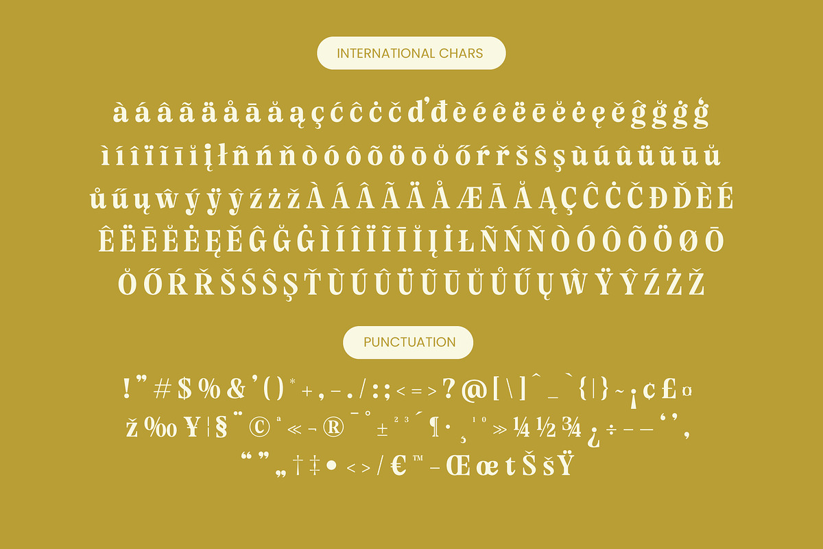 Angel & Bunda Groovy Serif Font, a Serif Font by timelesstype.co (Photo 18 of 20)