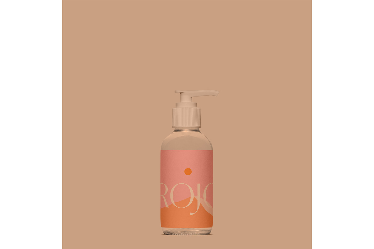 Glass Cosmetic Pump Bottle Mockup, a Pens & Pencil Mockup by Copal (Photo 13 of 17)