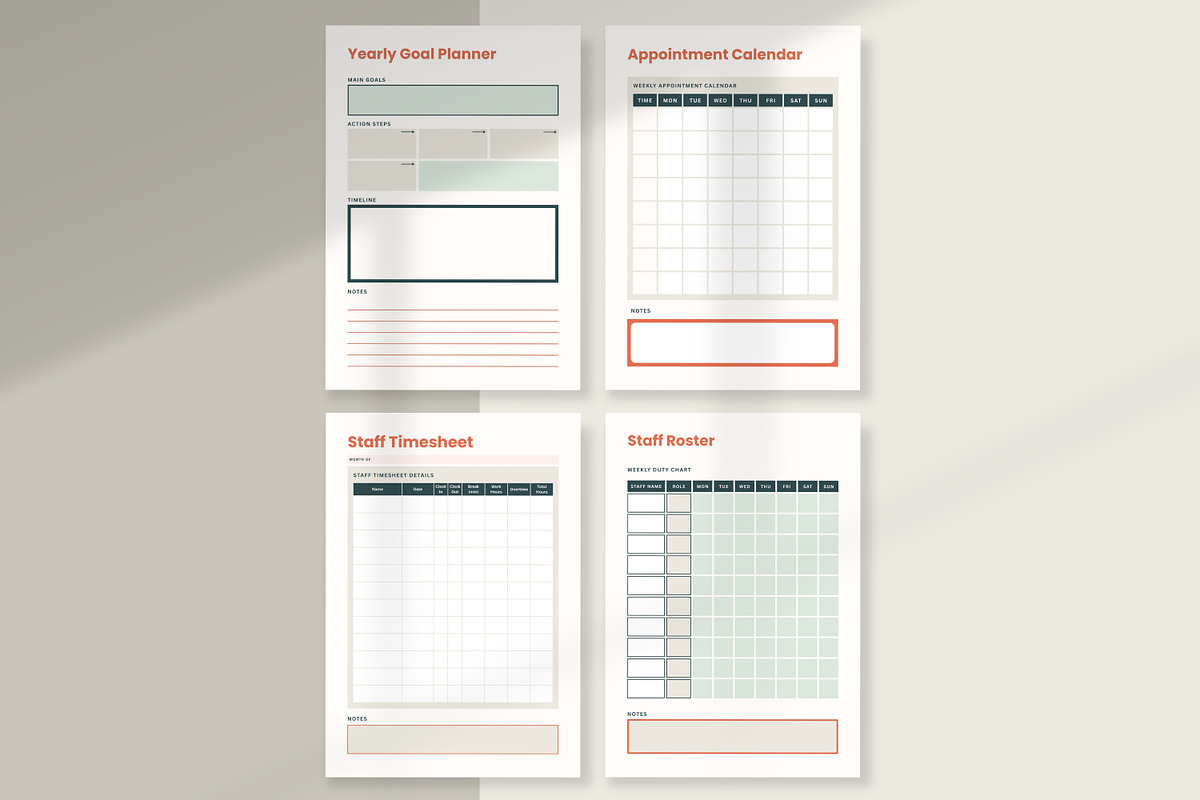 Pet Business Planner & Forms Kit preview 3