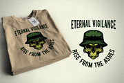 Skull Hat Design Vector, an Illustration by vectstudio (Thumbnail 3 of 3)