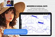1500+ Hair Procreate Bundle, a Brush Add-On by Selentaori Studio (Thumbnail 9 of 15)