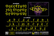 Black Morgana Typeface, a Blackletter Font by alit design (Thumbnail 8 of 17)