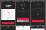 Oculus iOS Wireframe UI Kit, a Wireframe Template by Yaroslav Zaitsev (Thumbnail 2 of 23)