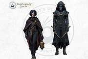 Obsidian Opera Characters Cliparts, a Person Illustration by ThatsDesignArt (Thumbnail 12 of 13)